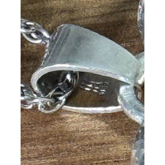 James Avery Retired RARE X-Large Puffy Heart Pendant And 21.5 Necklace 2 3/4”! - Picture 6 of 10